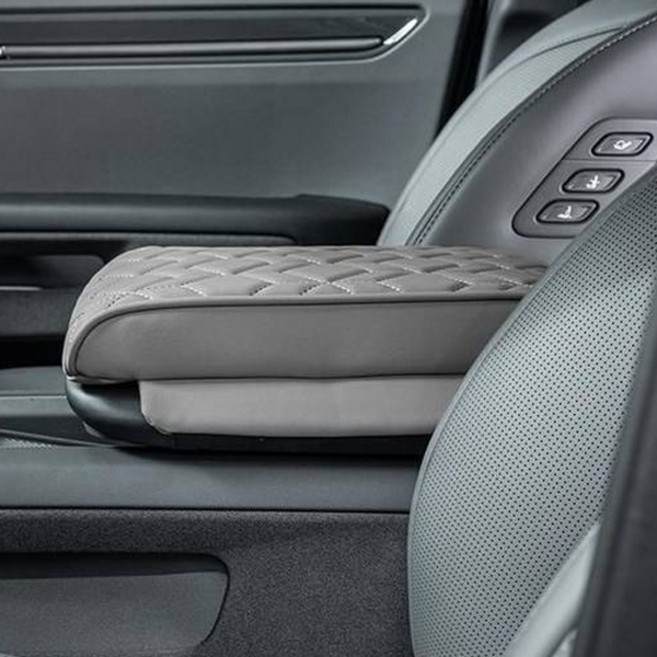 벤딕트 차량용 메모리폼 팔걸이 콘솔쿠션 EV9, 1개, 라이트 그레이