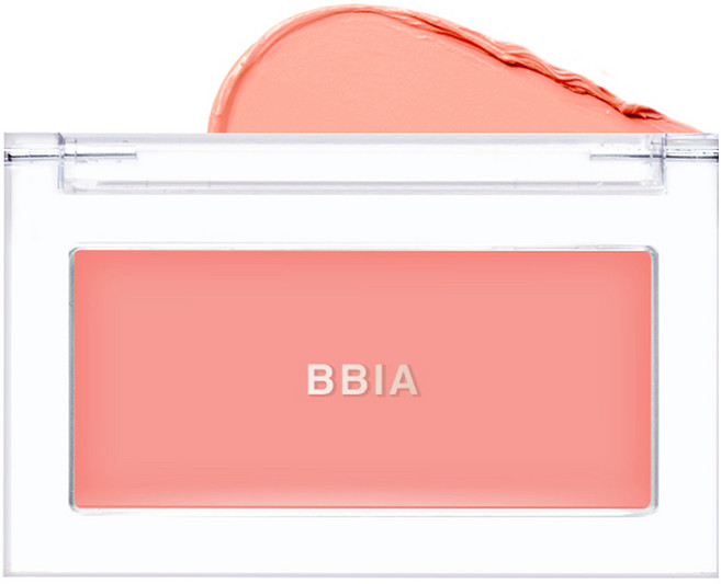 BBIA 魅雅 Downy Cheek 絲絨腮紅膏 奶油膏狀質地 顯色持久 打造紅潤澎潤的肌膚, 02 Downy Peach, 1個