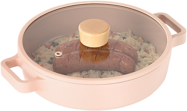 네오플램피카 인덕션 국산 오브제 전골냄비, 20cm, 미니피치, 1개