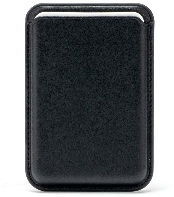 구스페리 맥세이프 아이폰 가죽 카드 지갑 케이스, 블랙, 1개 - 맥세이프 카드케이스