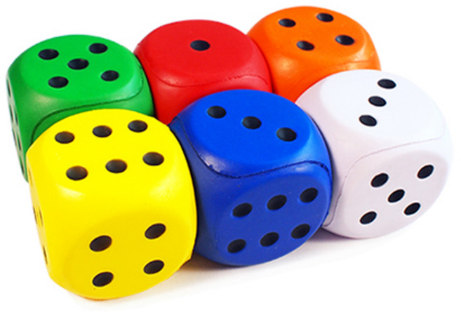 ibis 海綿骰子6件組 大, 1套