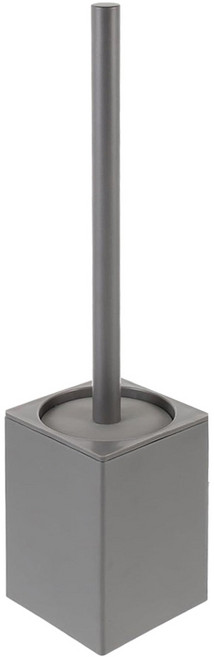 모나코올리브 무타공 호텔식 알루미늄 변기 청소솔, 그레이, 1개