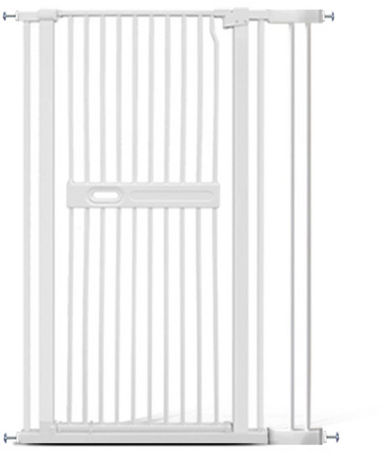 딩동펫 반려동물 플랫 드로우 반자동 안전문, 화이트, 1개