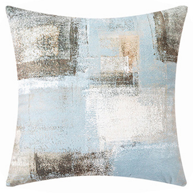 홈플로우 스크래치 페인팅 시리즈 쿠션 커버