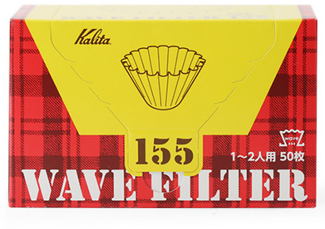 칼리타 웨이브 필터 화이트 KWF-155, 50개, 1세트