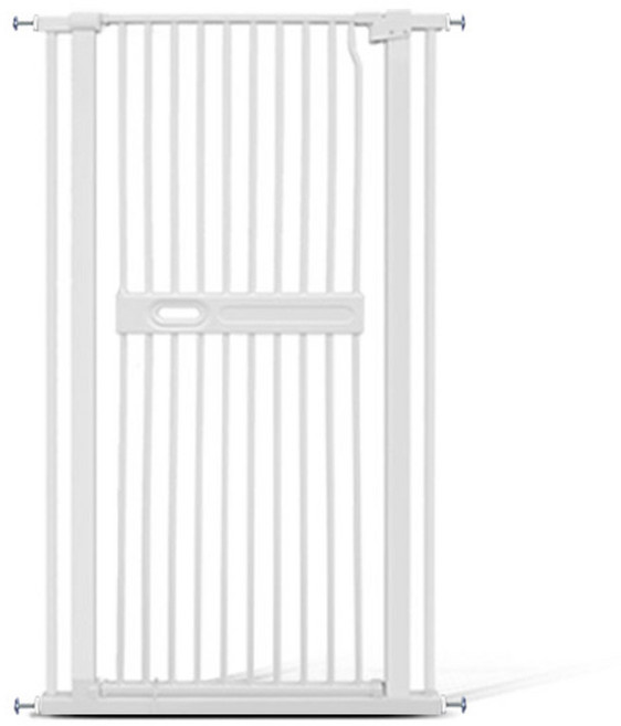 딩동펫 반려동물 플랫 드로우 반자동 안전문, 화이트, 1개
