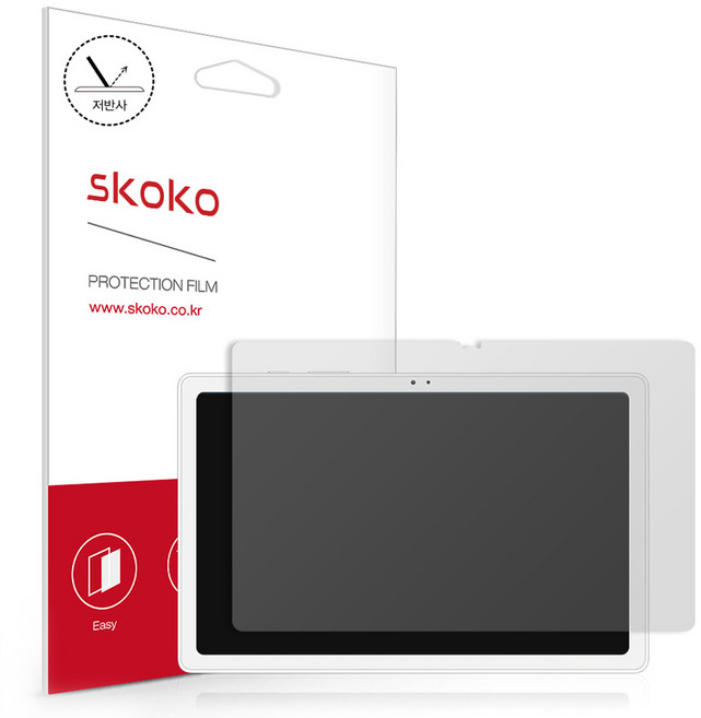 스코코 지문방지 저반사 태블릿PC 액정보호필름 세트, 1세트