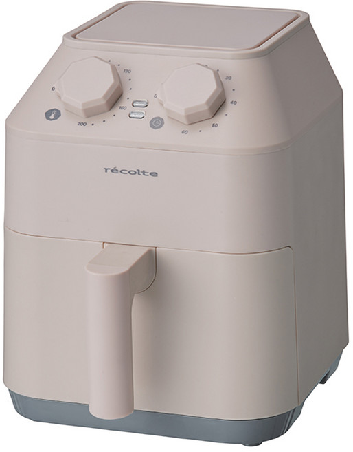 recolte 麗克特 氣炸烤箱 2.8L, 奶油白, RAO-1