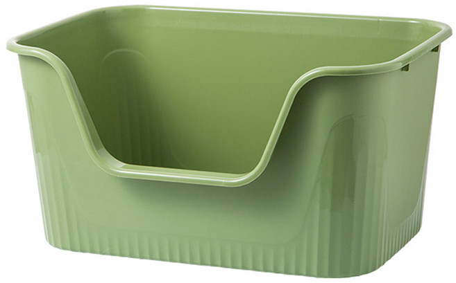 고양이 무지 화장실, 그린, 1개