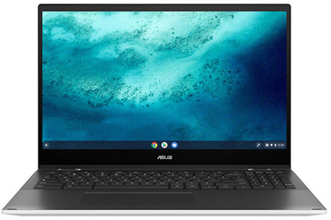 에이수스 2021 크롬북 플립 CX5 15.6 코어i3 인텔 11세대, 화이트, 128GB, 8GB, Chrome OS, CX5500FEA-ZD381