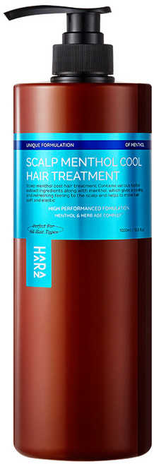 하라즈 스켈프 멘톨 쿨 헤어트리트먼트, 1L, 1개