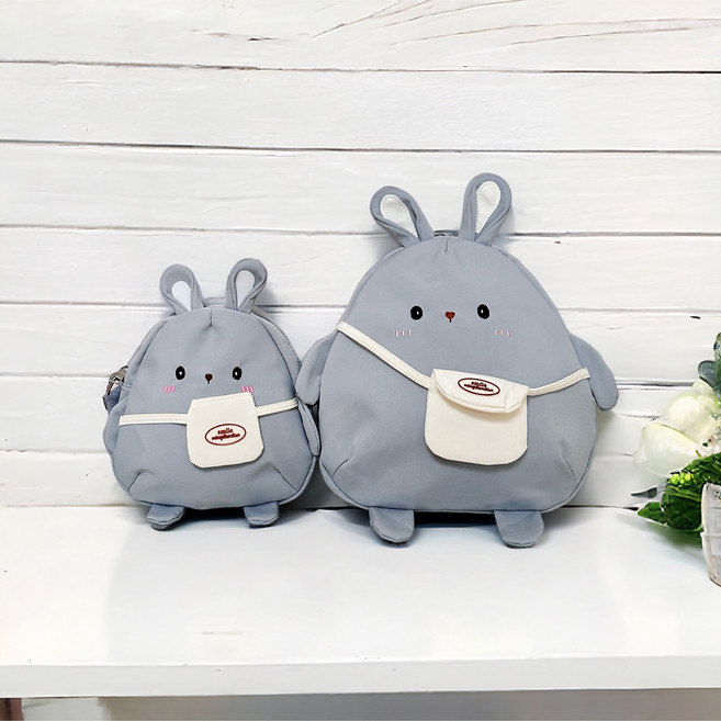 솜니움베베 여아용 하트몽 소풍 백팩 가방 + 크로스백 세트