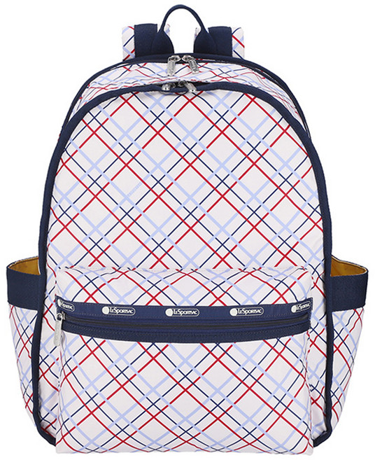 LESPORTSAC 力士保 女款後背包 3747.HF40, 格紋