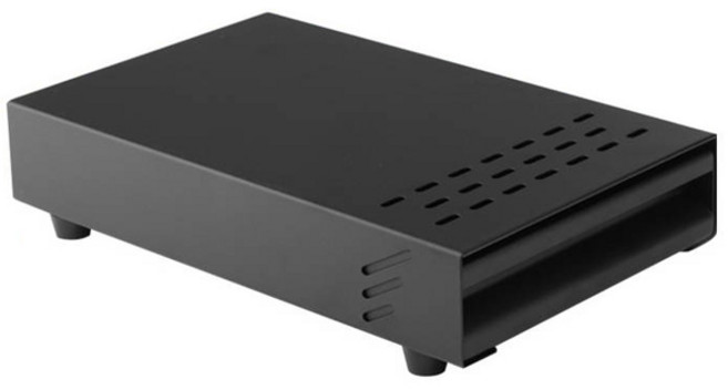 코빙 서랍형 넉박스 소, 블랙, 1개