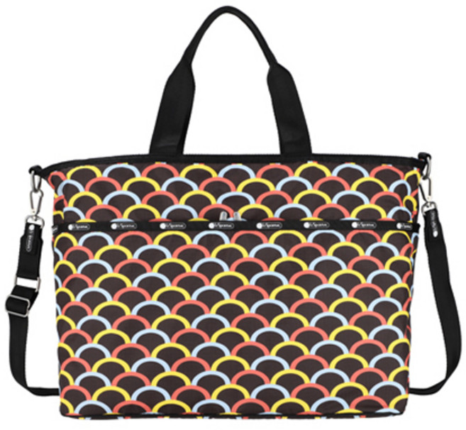 레스포색 아크앤씨엘 드 누아르 AEC 라지 집 토트백 3891.E593