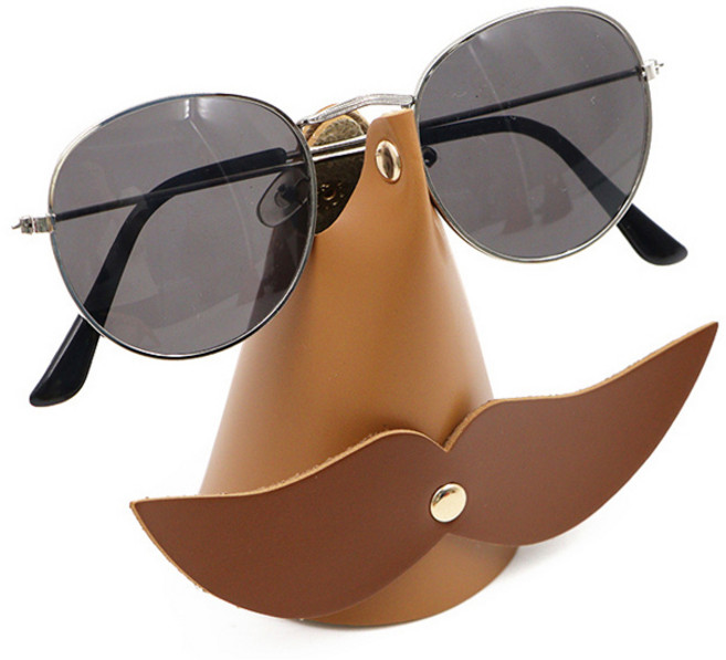 1991프로젝트 책상 안경 거치대, 브라운, 1개