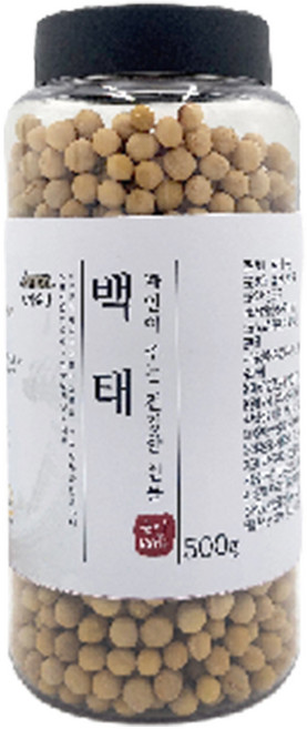 건강곡간 국내산 백태, 1개, 500g