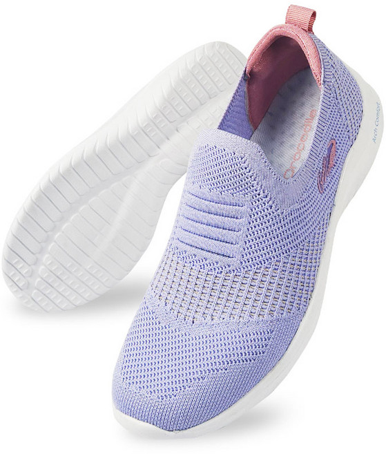 Crocodile 鱷魚 波浪針織懶人鞋