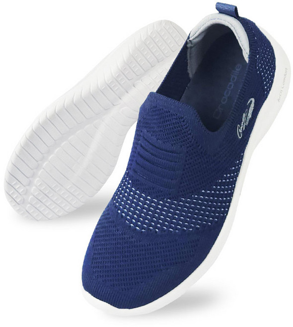 크로커다일 웨이브 니트 슬립온