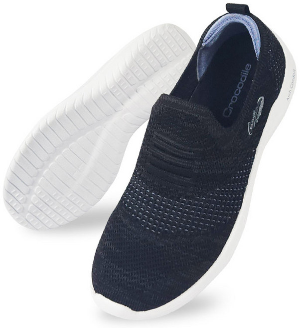 크로커다일 웨이브 니트 슬립온