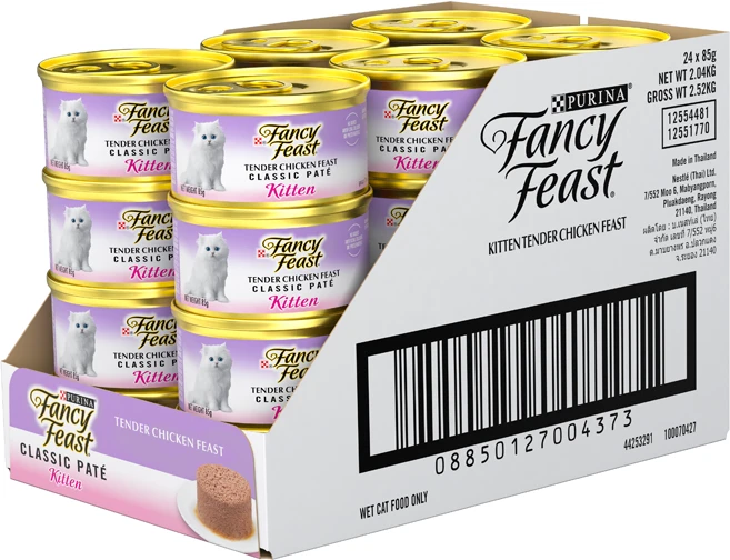 팬시피스트 키튼 고양이 주식캔, 닭, 85g, 24개 - 쿠팡