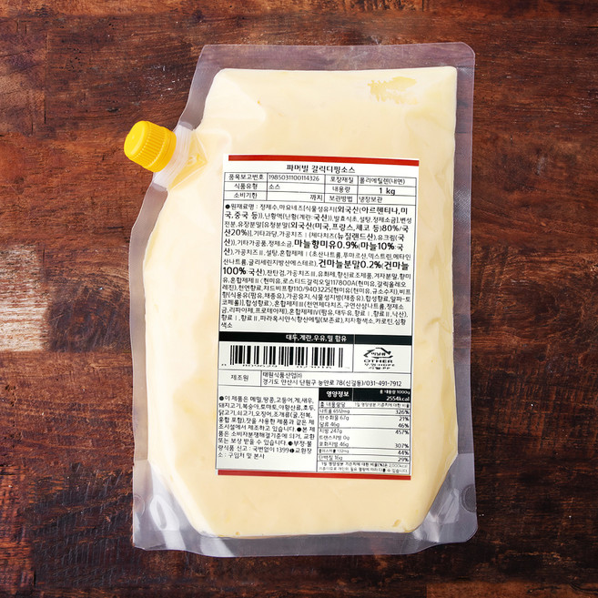 파머빌 갈릭디핑 소스, 1kg, 1개