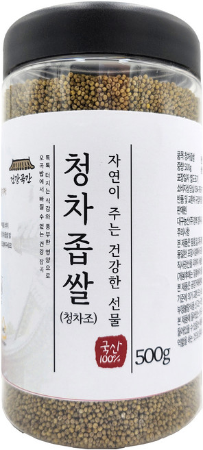 건강곡간 청차좁쌀, 1개, 500g