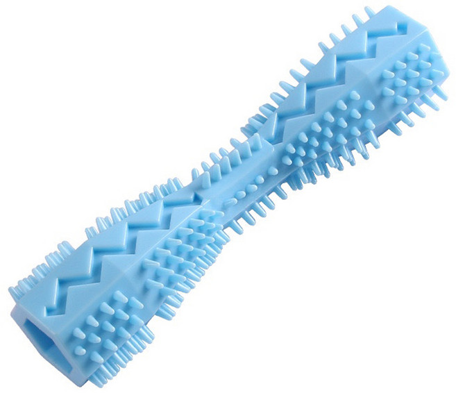 순잠 애견동물 이갈이 강아지 고무장난감, 블루, 1개