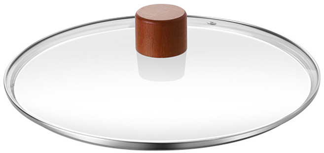바겐슈타이거 더 바움 넘침방지 유리뚜껑, 20cm, 1개