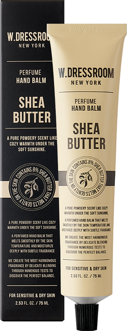 더블유드레스룸 퍼퓸 핸드 밤 시어버터, 75ml, 1개