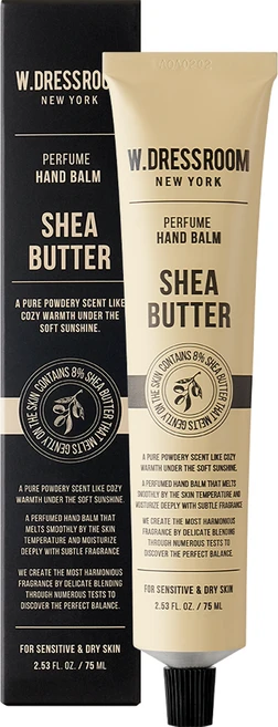 더블유드레스룸 퍼퓸 핸드 밤 시어버터, 75ml, 1개 - 쿠팡