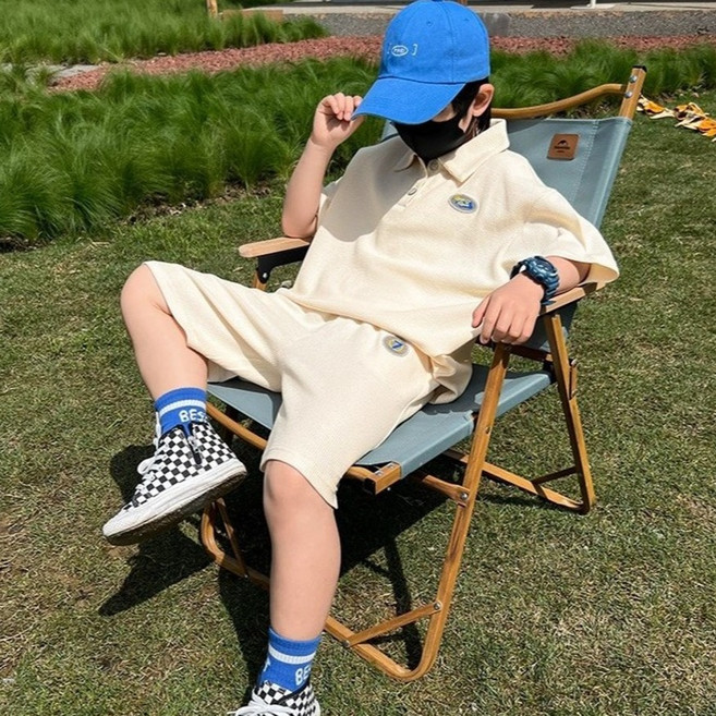 Arbe 주니어 벤트 피케 상하 세트