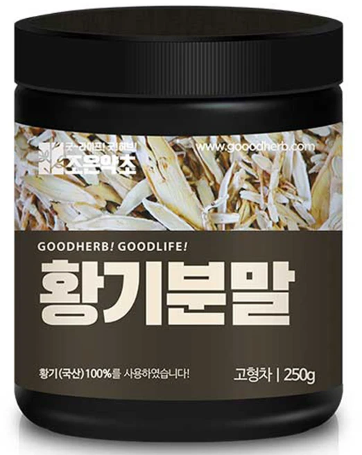 조은약초 황기분말, 250g, 1개 - 쿠팡