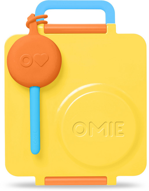 오미라이프 2세대 오미박스 오미포드 어린이 보온도시락 수저 포크 세트, 선샤인, 1세트