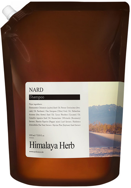 나드 부케가르니 리프레쉬 퍼퓸드 샴푸 리필 프레쉬라벤더향, 2.1L, 1개