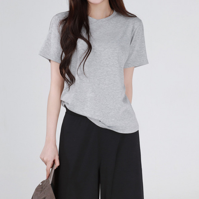 Cotton Closet 女款基本圓領短袖T恤