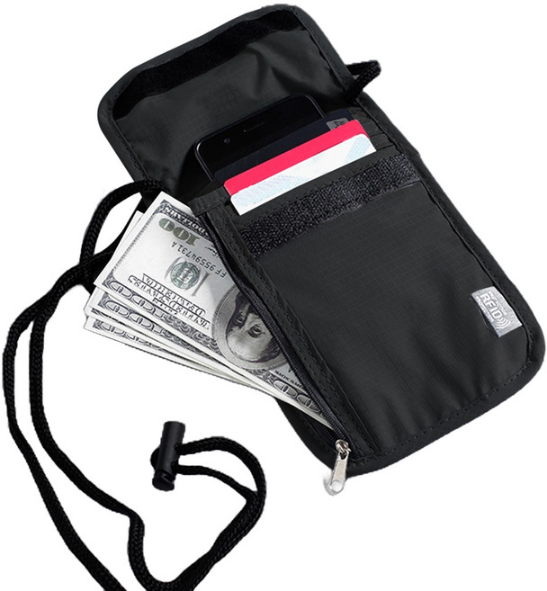 아펙토 RFID 차단 초경량 여행용 방수지갑