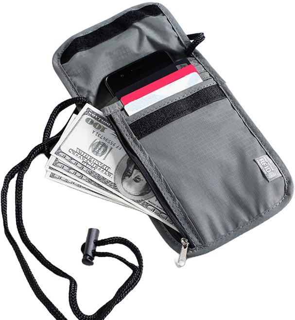 아펙토 RFID 차단 초경량 여행용 방수지갑