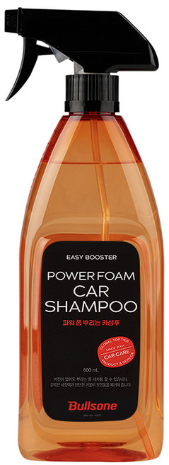 불스원 파워 폼 뿌리는 카샴푸, 600ml, 1개