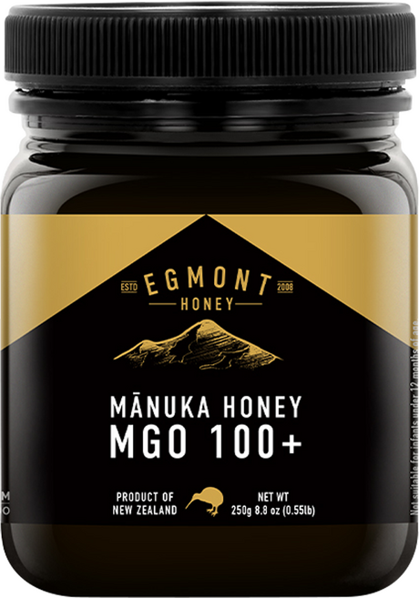 egmonthoney 多花麥蘆卡蜂蜜 MGO 100+, 1個, 250g
