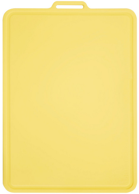 실리콘스토리 국내제조 항균 실리콘 플래티넘 양면 도마, 파스텔옐로우, 1개