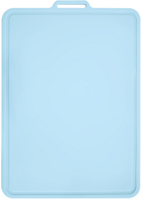 실리콘스토리 국내제조 항균 실리콘 플래티넘 양면 도마, 파스텔블루, 1개