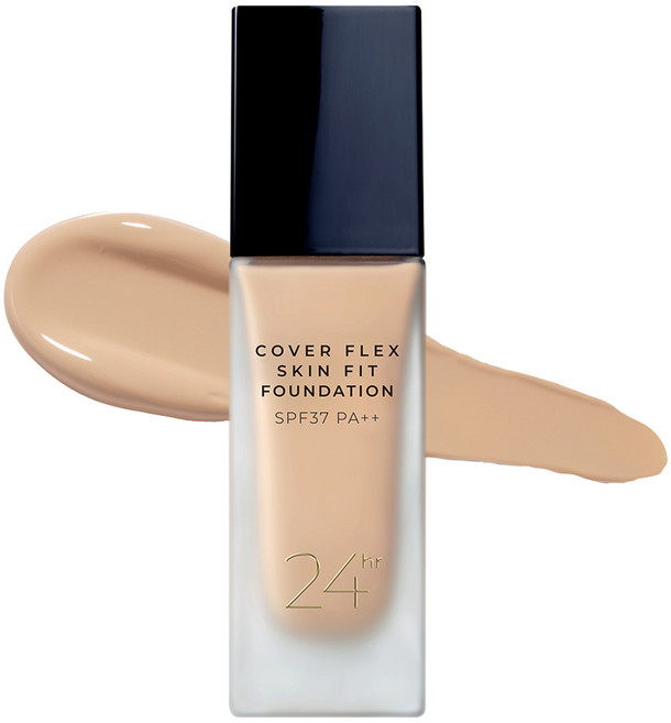 비오엠 커버 플렉스 스킨 핏 파운데이션 30ml, 1개, 23 내추럴 베이지