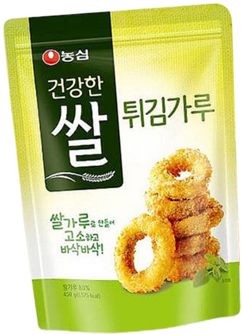 농심 건강한쌀 튀김가루, 450g, 1개
