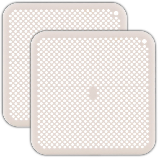 플라이토 실리콘 배수구 덮개 2p, 아이보리