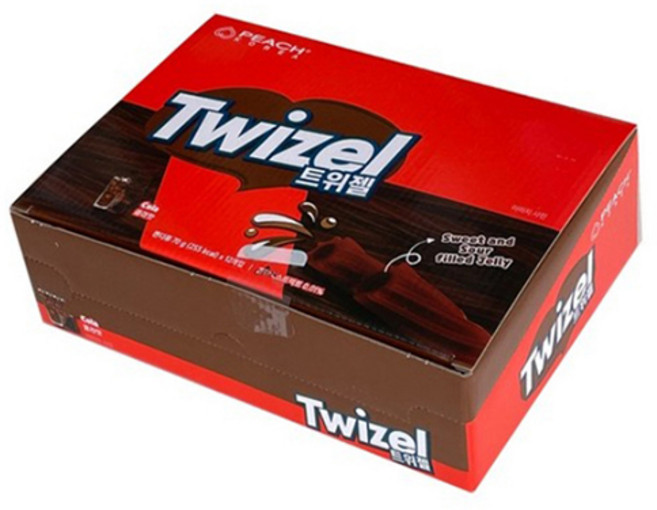 피치코리아 트위젤 츄잉젤리 콜라맛, 12개, 70g