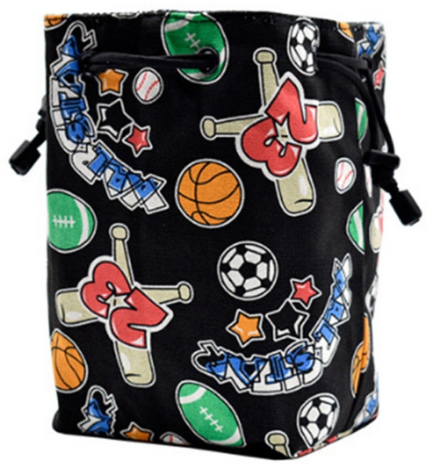 알로데 다채로운 렌즈 파우치형 카메라 가방 소, 11 스포츠, 1개