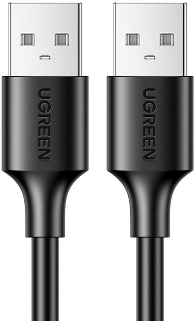 유그린 USB 2.0 AM to AM 케이블, 0.5m, 혼합색상, 1개