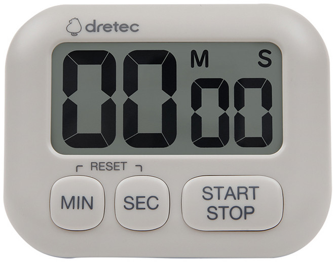 드레텍 쿠킹타이머, 베이지, 1개