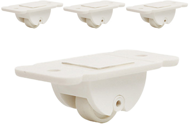 대한 접착식 미니 붙이는 이동바퀴, 4개